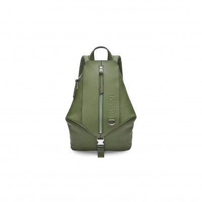 LOEWE CONVERTIBLE GREEN BACKPACK B777W22X01 (41*24*16cm)